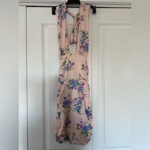 Floral Halter Dress